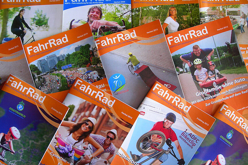 FahrRad-Magazin Collage FahrRad-Magazine