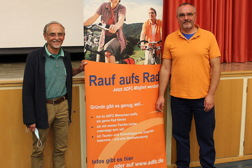 Andreas Abels (rechts) und Dirk Schumann Die neuen 1. und 2. Vorsitzenden