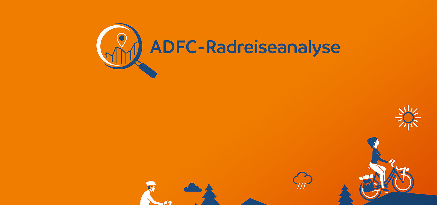 Titelbild ADFC Radreise-Analyse 2022 