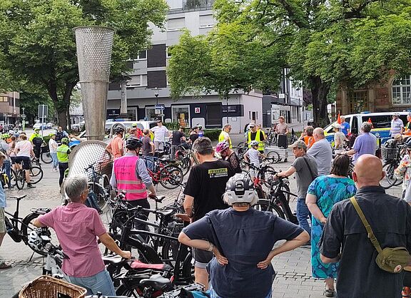 Fahrrad-Demo