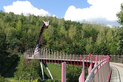 Drachenbrücke, Halde Hoheward