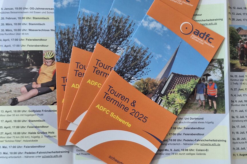 Flyer 2025 Touren & Termine 2025