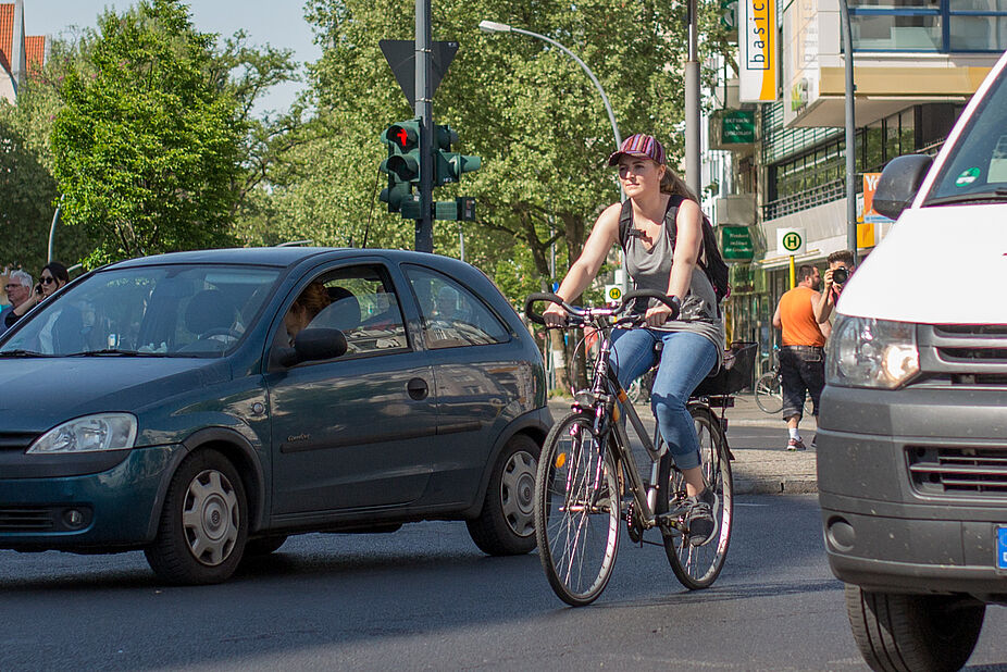 Radfahren in der Stadt Radfahren in der Stadt